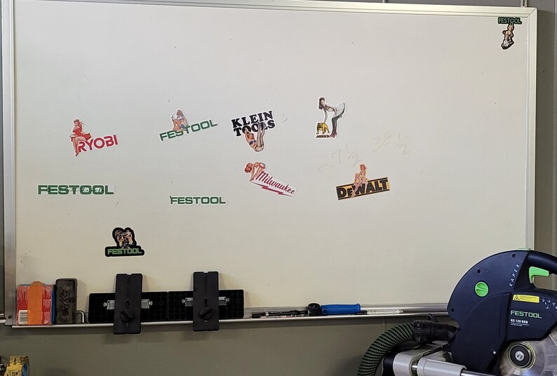 Vinyl Decal Sticker For RYOBI Tools - 4x1 Inch, Lime Green, Customize Your Gear!