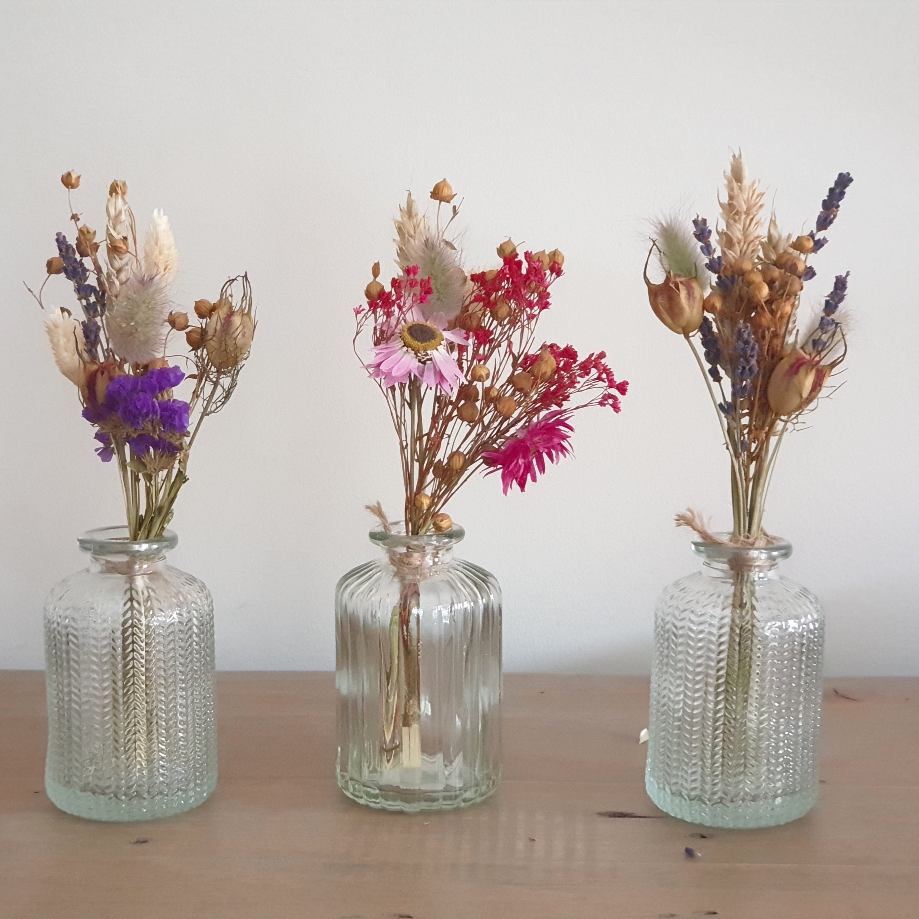 Handmade British dried flower posies Etsy