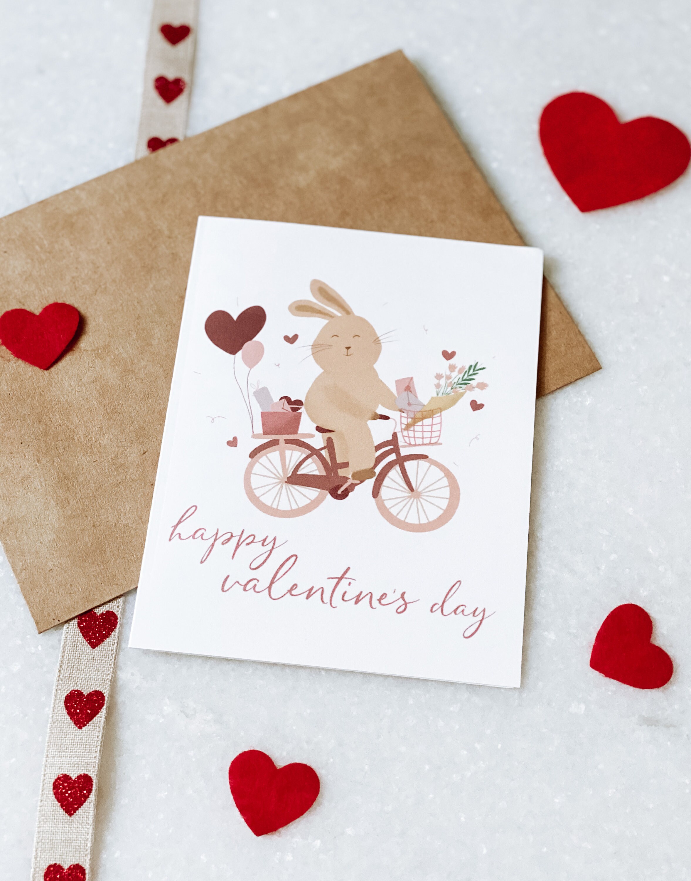 Valentine's Day Delivery Greeting Card Greeting Cards Etsy