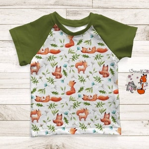 Spessartkidz® tshirt with fox foxes