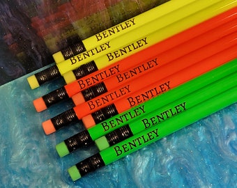 Pencils: 10 Customized