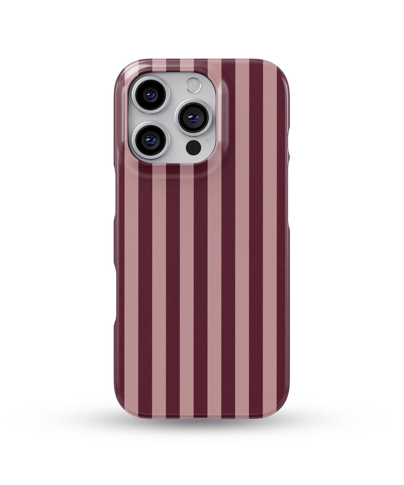 Retro Striped Phone Case for iPhone, Samsung & Google imagen 4