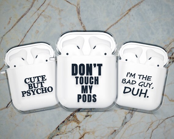 Buy Don t Touch My Pods Airpods Cover Funny Quotes AirPod Case
