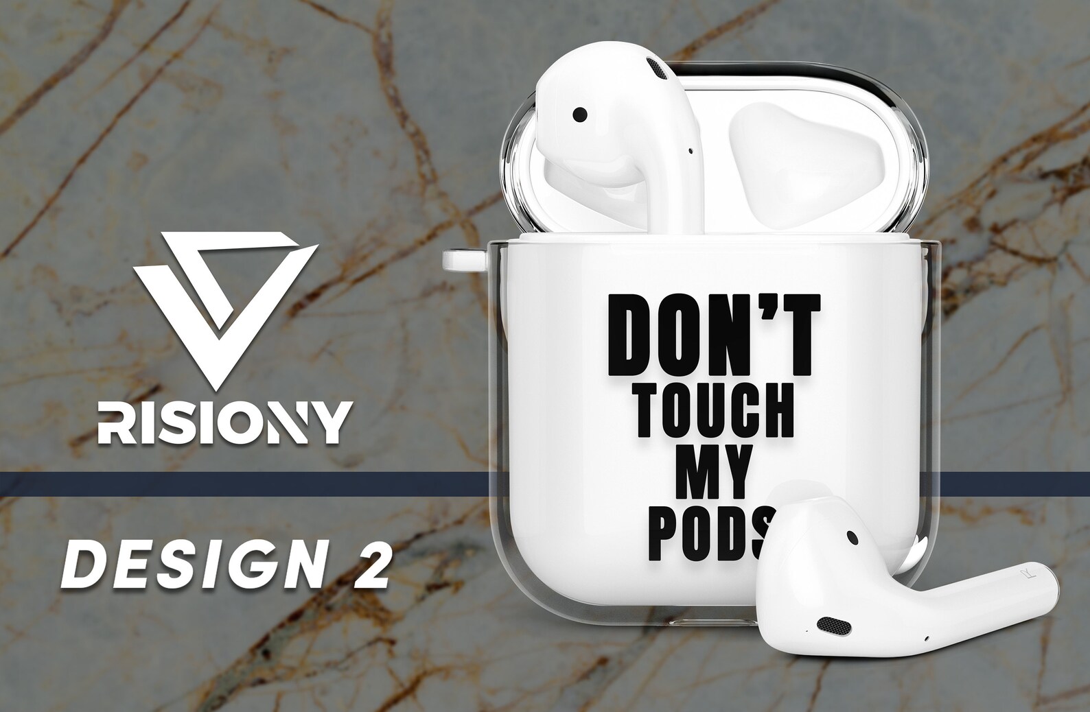 Don't Touch My Pods Airpods Cover Funny Quotes AirPod Case Fits for