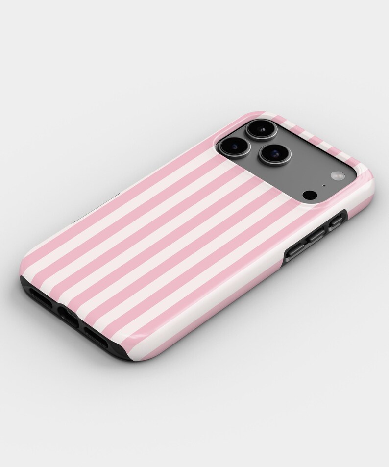 Retro Striped Phone Case for iPhone, Samsung & Google imagen 6