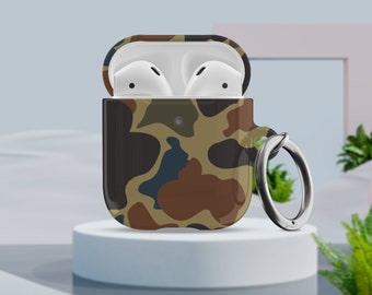 Old School Camo AirPod Case Cute Vintage Duck Custom Cover Fits