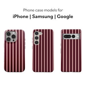 Retro Striped Phone Case for iPhone, Samsung & Google imagen 8