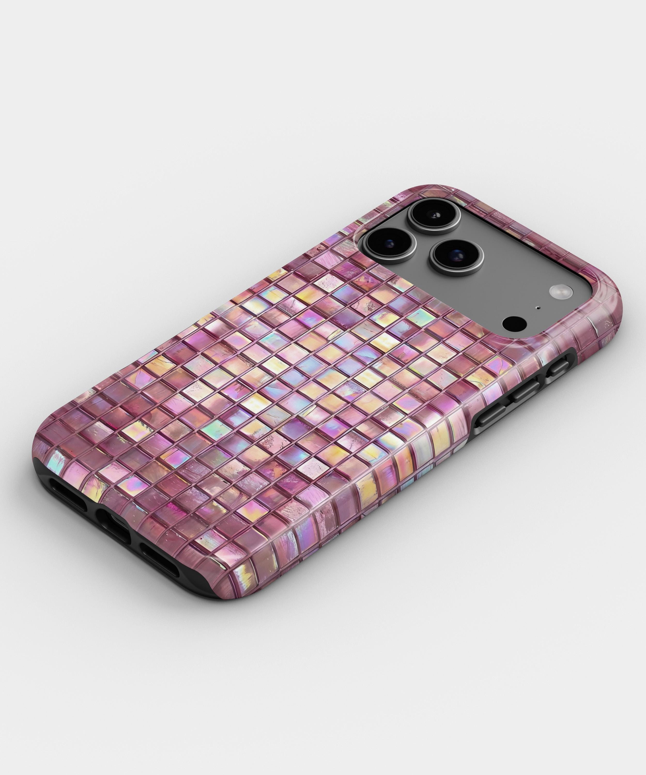 Tile Phone Case Pink Mosaic Tile Phone Case for Iphone, Samsung & Google - Etsy
