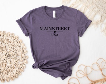 Mainstreet USA T-Shirt | Disney themed graphic tee