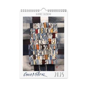 Calendario da muro delle rune Futhark - Ann Balaam Miller (2025)