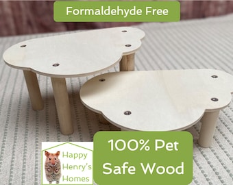 Hamster Cloud Platform - 300mm x 200mm complete with 4x Solid Birch Legs