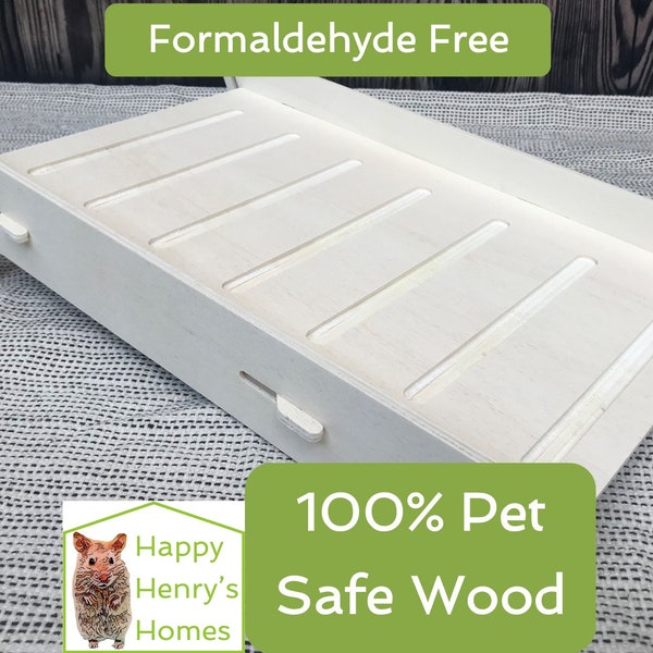 Rabbit Castle Ramp Only - Formaldehyde Free, Non Toxic, Wooden, Slot Together & Modular