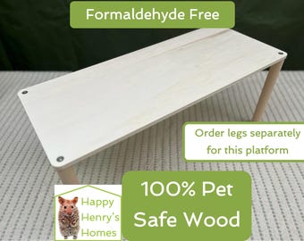 9mm Thick Hamster Rectangular Platform Only NOT Including Legs