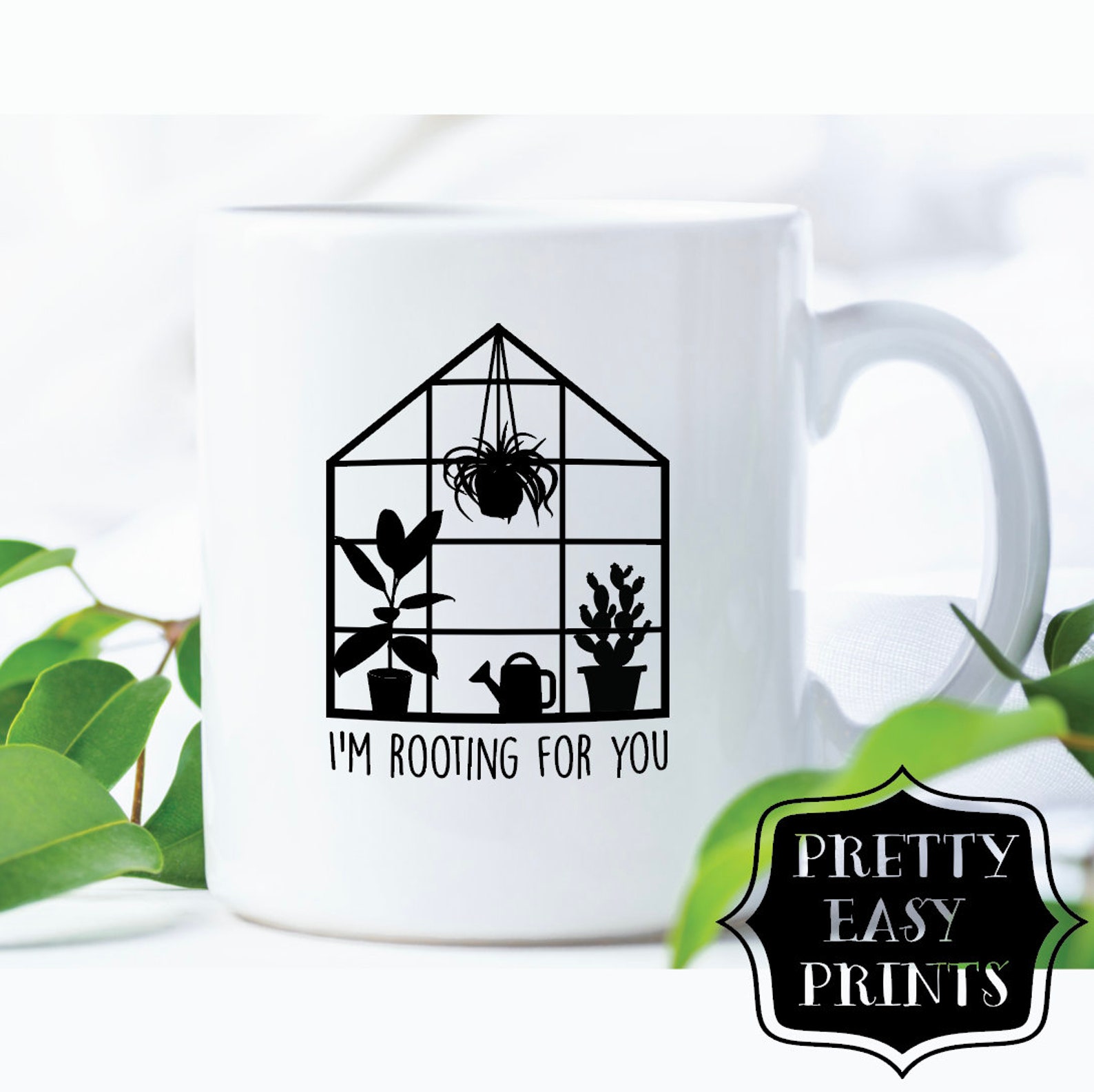 Greenhouse Svg Quote Svg Boho i'm Rooting for Etsy Canada