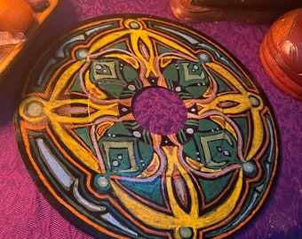 Hand Painted Mandala Room Decor Vinyl