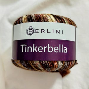 Italian BERLINI Tinkerbella Sparkling Yarn in &quot;Cubs&quot; Color# 95