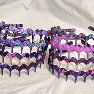 Diademas Boho Zig Zag que se mantienen en su lugar - MORADO #1
