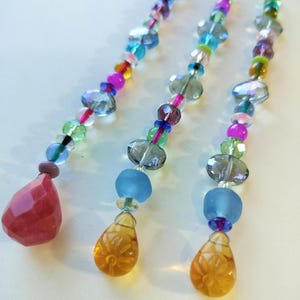 Boho Glass Vintage Bead Suncatcher