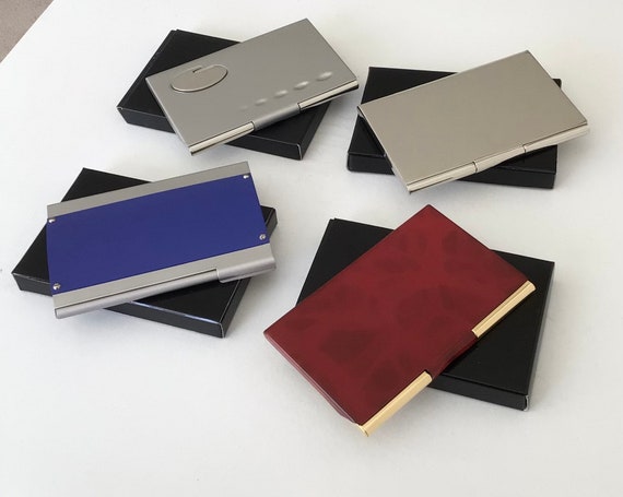Slim Metal Business Card Case, Credit Card Holder, Corporate Gift