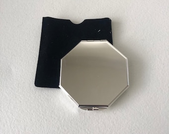 Vintage Compact Double Mirror / Gift For Her / Gift For Him