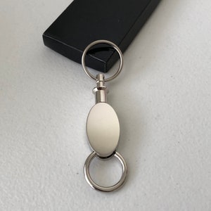Pull-Apart Silver Key Ring Easy Detach (4 Pack) – Super Z Outlet