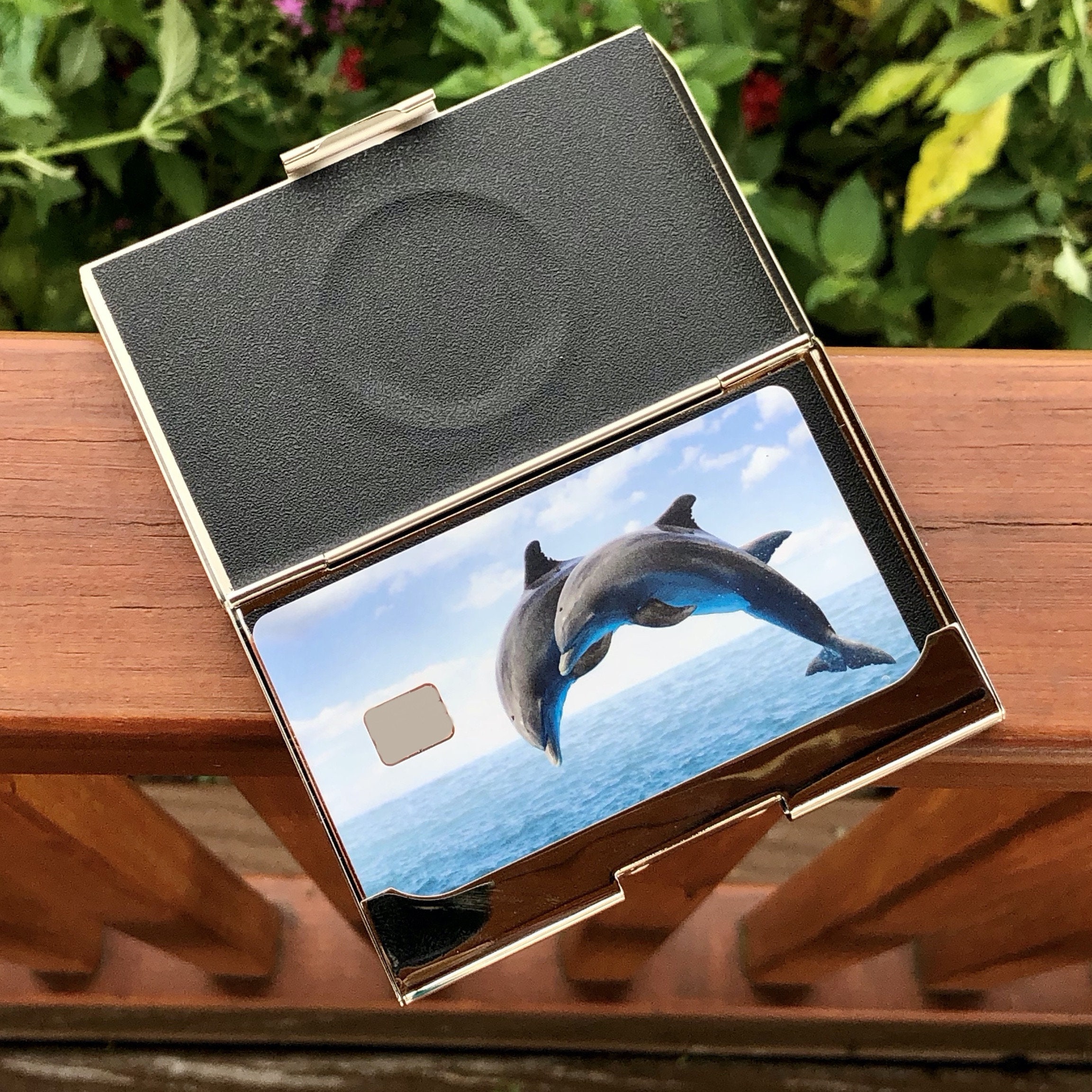 Vintage Business Card Case,credit Card Case,business Card Case for