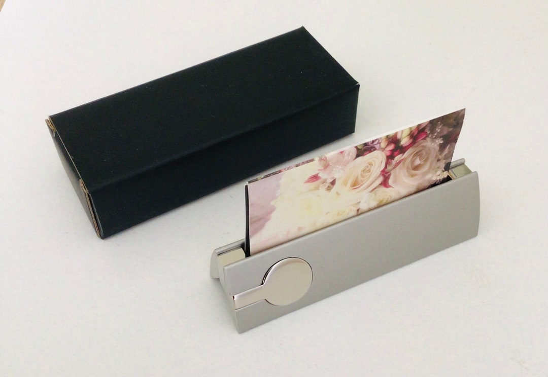 Vintage Business Card Holder, Business Card Holder for Women, Business