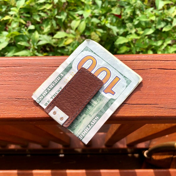 Vintage Money Clip,Money Clips For Men,Money Clip Wallet,Money Clip for Husband,For Him,Father's Day Gift,With Card Holder,Wallets,For Dad