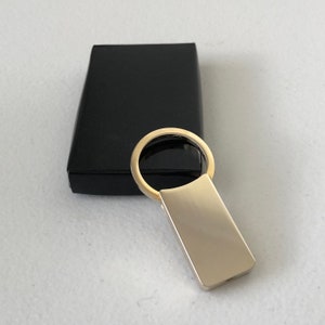 Vintage Gold Keychain / Gift For Her / Gift For Him