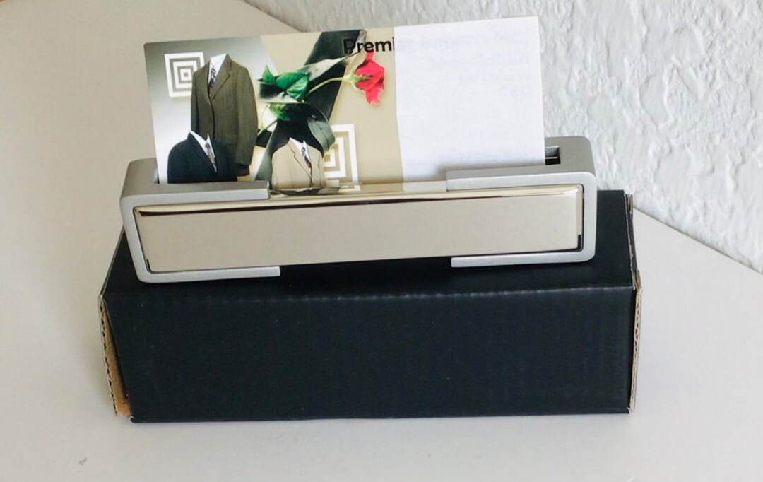 Vintage Business Card Holder Business Card Holder Business Etsy