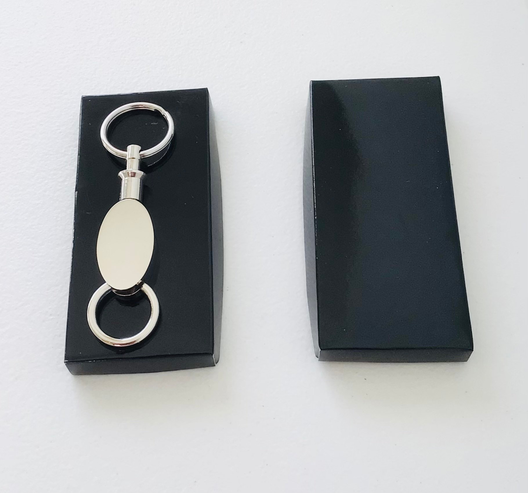 Valet Keychains Vintage Valet Keychain Set: Pull Apart Keychains.brass - Etsy
