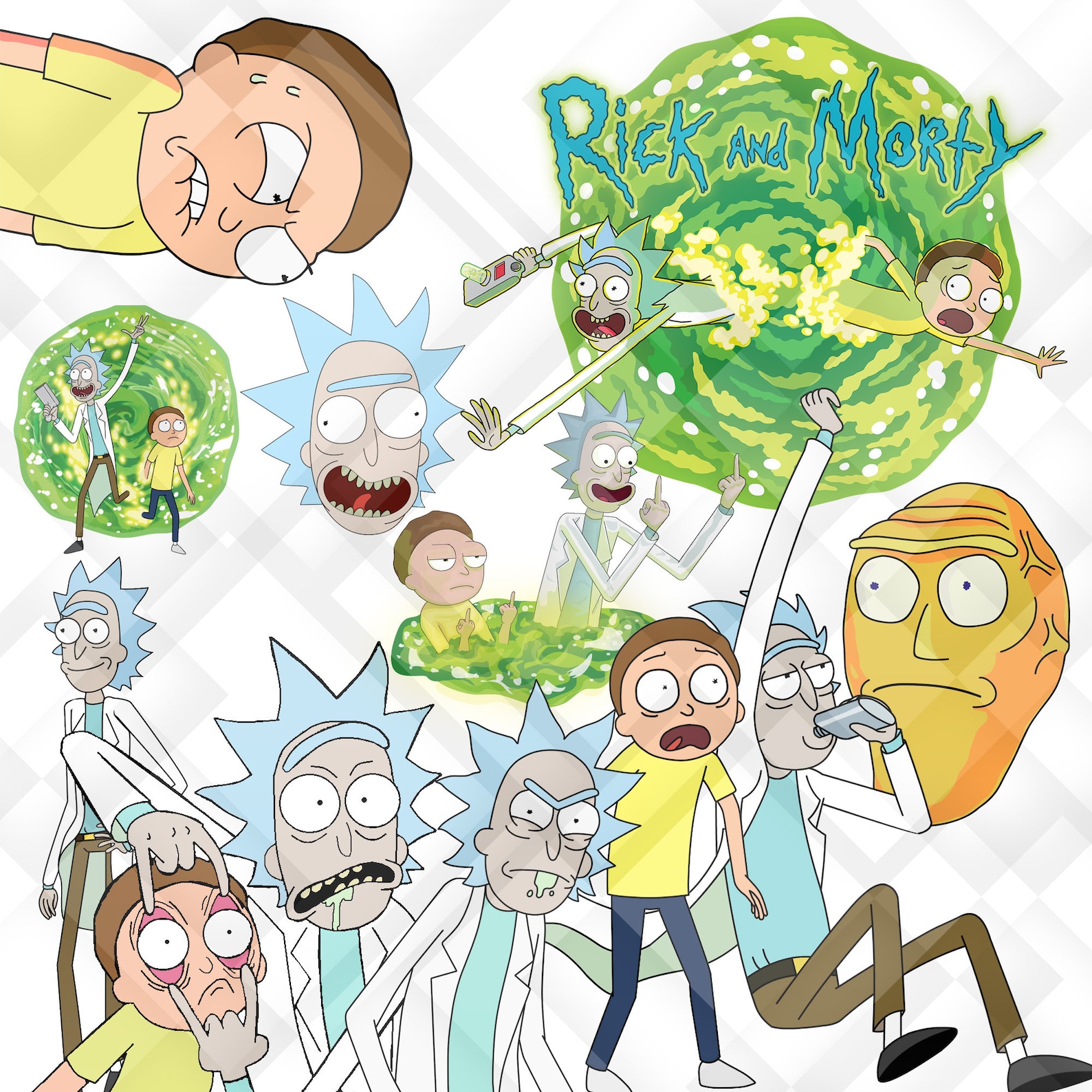 Рик и морти пнг картинки