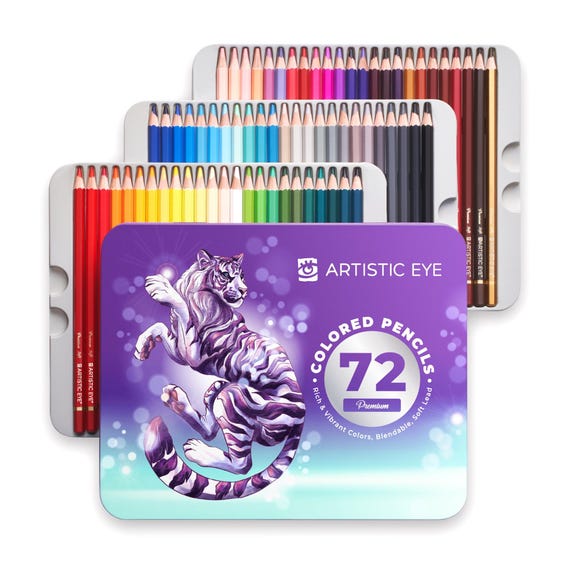 Ohuhu Colored Pencils: 72 Oil-based Drawing Pencils For Coloring