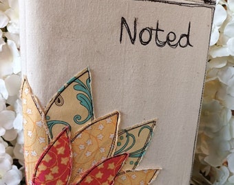 Notebook Sewing Kit, Sewing Kit, Sunflower Notebook