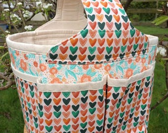 Hobby Bag Sewing Kit, Mixed Hearts