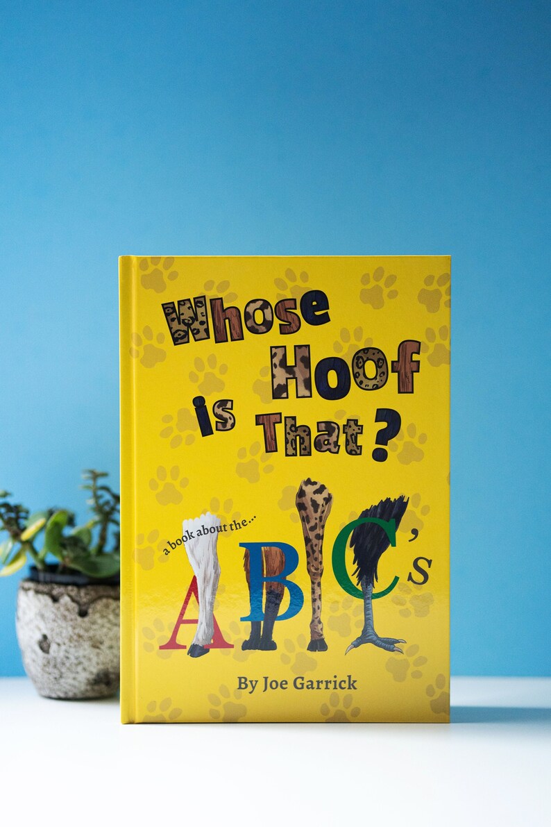 Whose Hoof Is That,Baby Shower Gift, Holiday Gifts,Kid's Book,Baby Shower,Animal Books,Picture Books,Gift for Grandkids, Birthday Gifts image 2