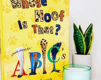 Whose Hoof Is That?,Baby Shower Gift, Holiday Gifts,Kid's Book,Baby Shower,Animal Books,Picture Books,Gift for Grandkids, Birthday Gifts