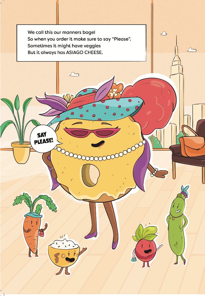 The Best Bagel Bookbaby Shower Gift Holiday Giftskid's Etsy