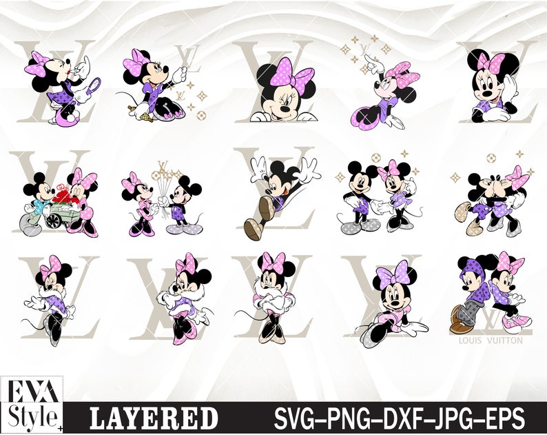 Download Lv Disney svg lv Mickey Mouse svglv minnie Mouse SVGpngeps ...