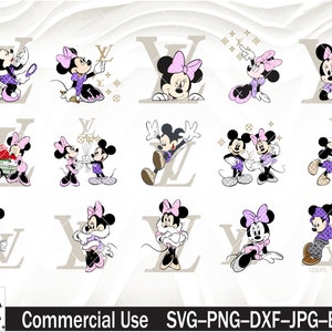 Lv Disney svg lv Mickey Mouse svglv minnie Mouse SVGpngeps ...