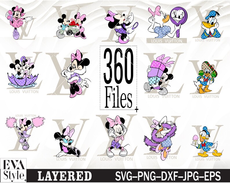 Download Lv Disney svg lv Mickey Mouse svglv minnie Mouse SVGpngeps ...