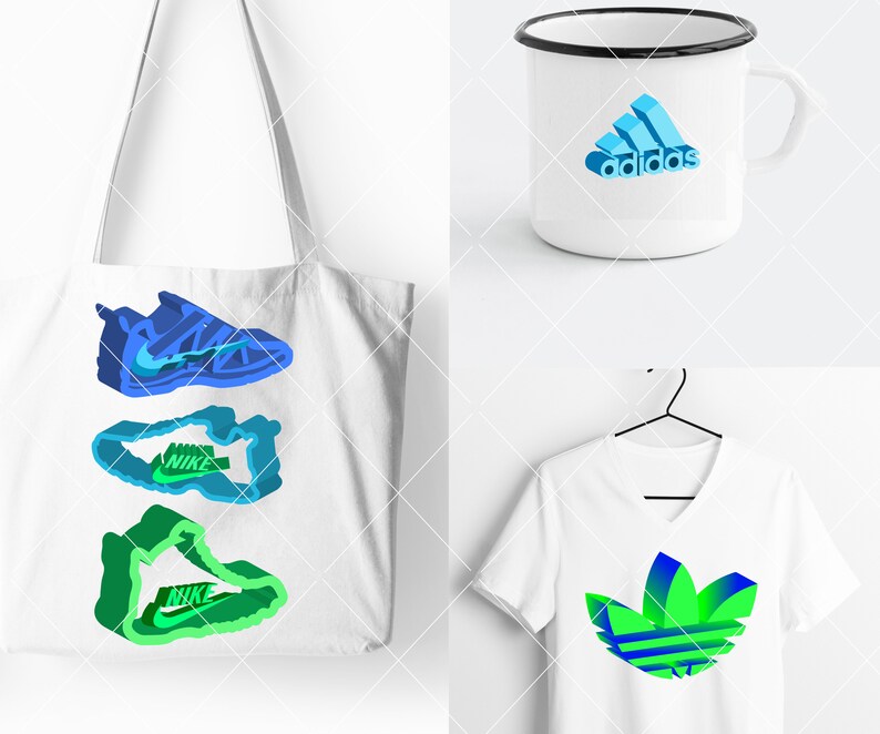 Download Nike 3d logo svg adidas svg cut files for cricutCommercial ...