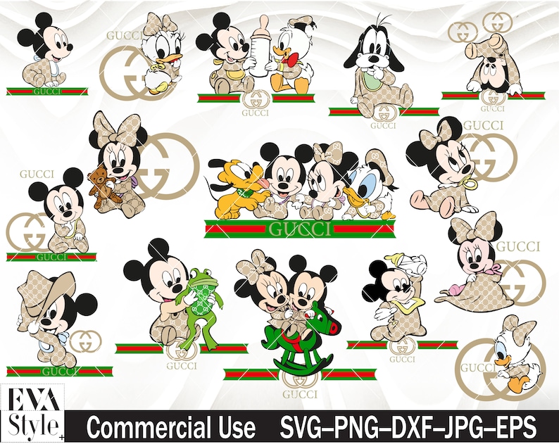Free Free 150 Baby Mickey Mouse Gucci Svg SVG PNG EPS DXF File