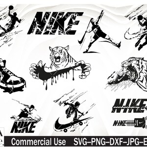 Download Nike Svg Nike Logo Clipart Cut Files For Cricutcommercial Etsy