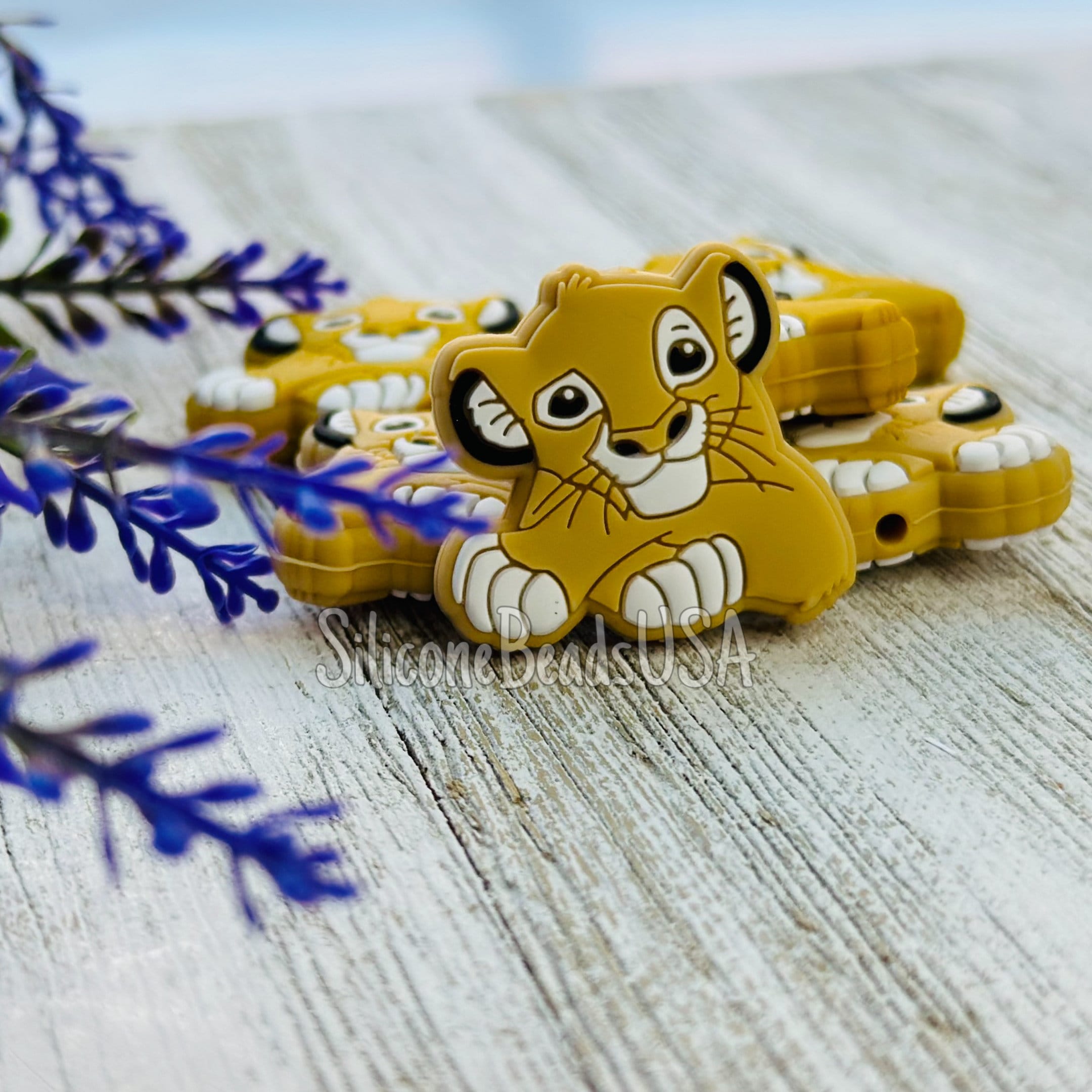 Lion Beads Etsy