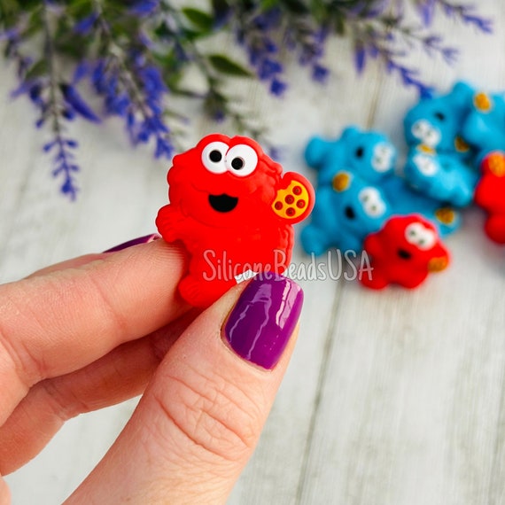 Silicone Beads for Pens, 5 Pcs Silicone Focal Beads, Cat Mom Shapes Charms, Animal Silicone Focal Character Beads, Spacer Beads for Pens DIY Jewelry