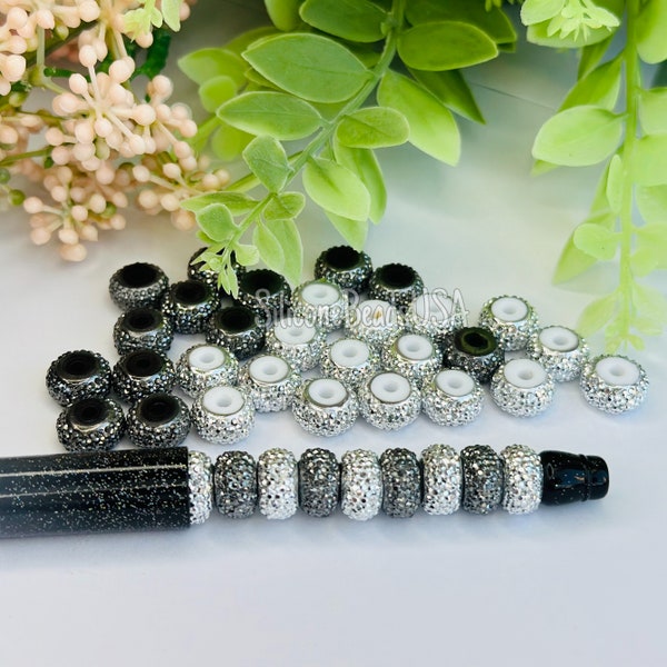 Jewel abacus Rhinestone Spacer • Lentil • Saucer • 10 pcs • 10 mm • small size beads • jewelry making • beads for pen bracelet wristlets