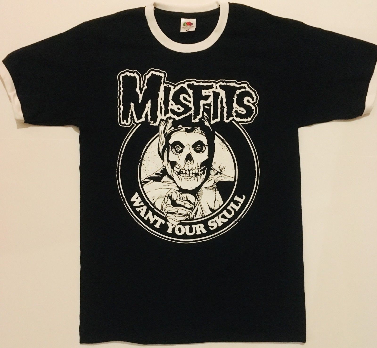 MISSFITS Want Your Skull t-shirt Ringer mens all size S-3XL | Etsy