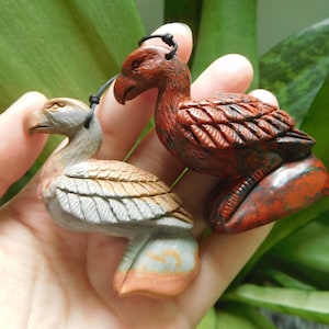 christmas day Unique gift handcarved bird pendant. carve animal pendant. carved bird necklace. carved stone pendant. carved crystal.  gift