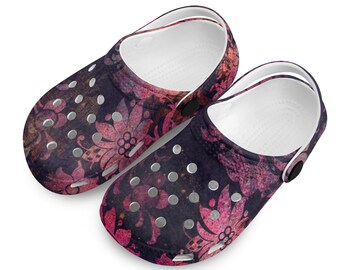 Kid's Clogs Waterproof Sandal Pink Grunge